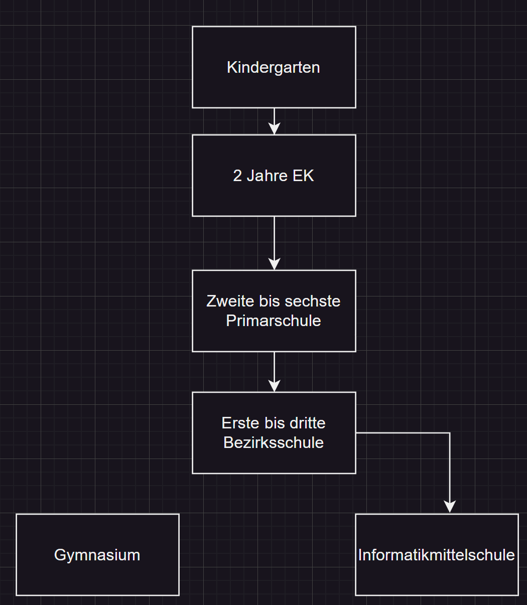 Laufbahn meiner Schullaufbahn