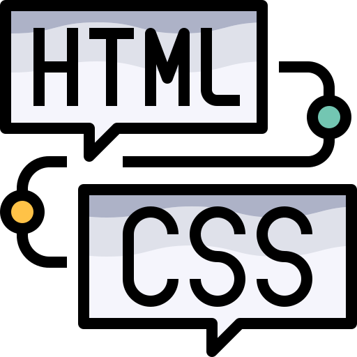 HTML und CSS free icon, von justicon